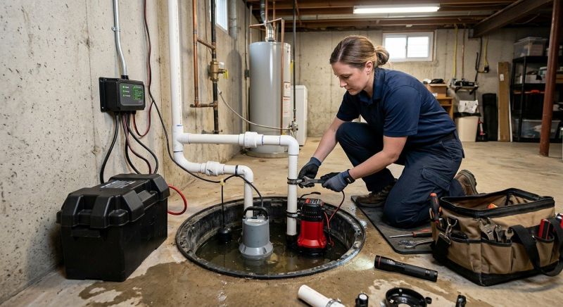 Commercial Sump Pump Repair in Charlotte, NC