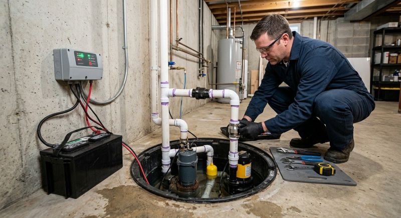 Sump Pump Maintenance in Charlotte, NC
