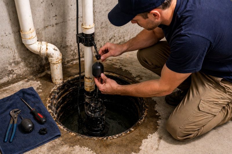 Sump Pump Repair in Cabarrus County, NC