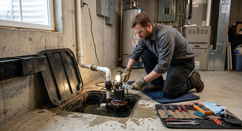 Sump Pump Repair in Concord, NC