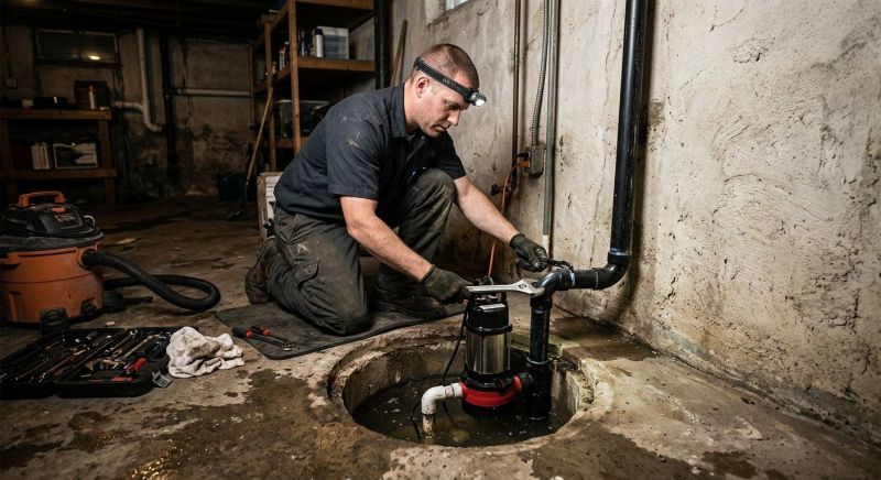 Sump Pump Repair in Davidson, NC