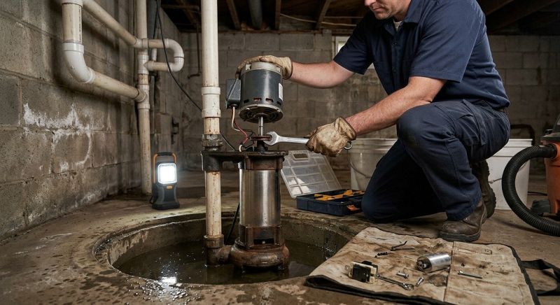 Sump Pump Repair in Kannapolis, NC