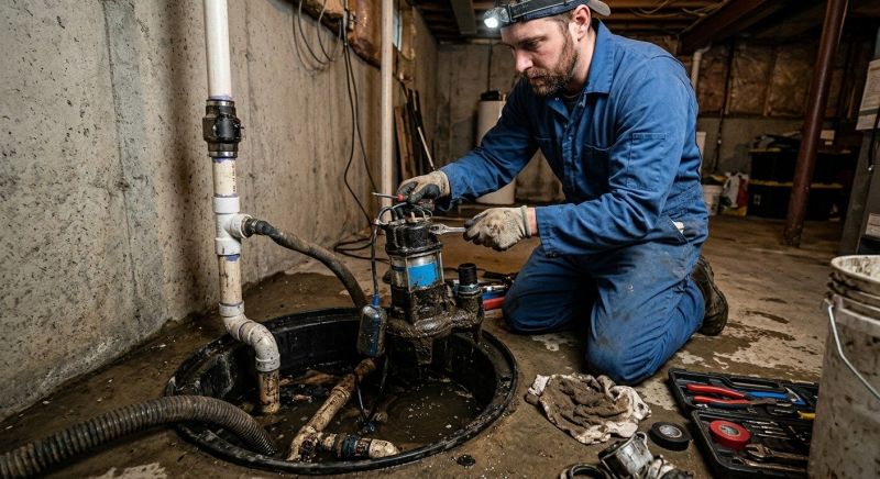Sump Pump Repair in York County, SC