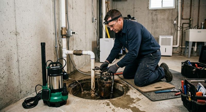 Sump Pump Replacement in Clover, SC