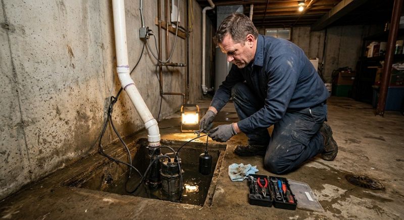 Sump Pump Replacement in Dallas, NC