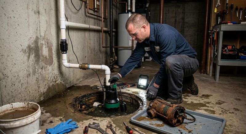 Sump Pump Replacement in Charlotte, NC
