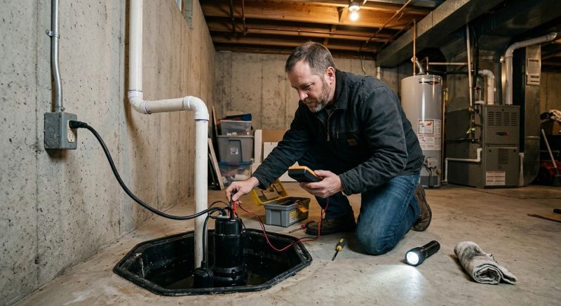 Sump Pump Replacement in Mount Pleasant, NC